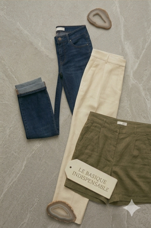 Jeans, pantalons et shorts