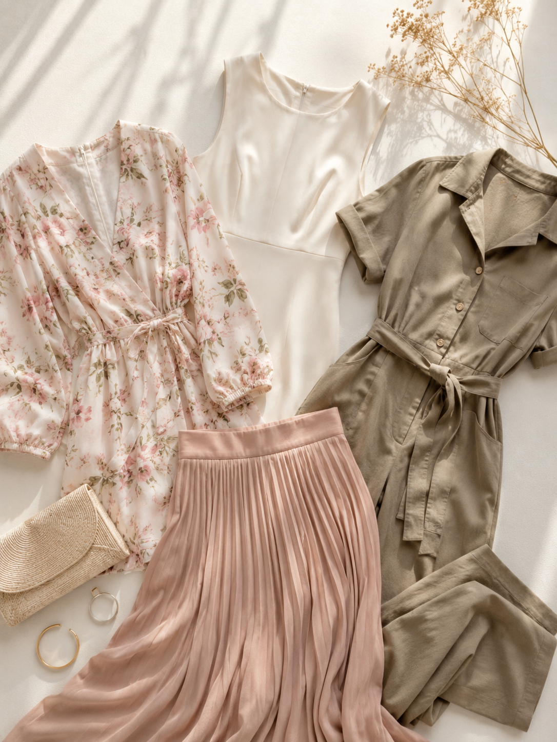 Robes, jupes et combinaisons